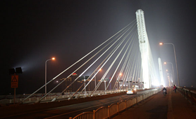  LED floodlights in Bridge lighting project